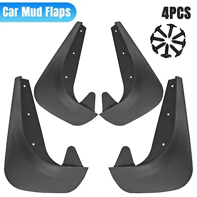 $15.98 • Buy 4PCS Car Mud Flaps Splash Guards For Front Or Rear Auto Accessories Universal US
