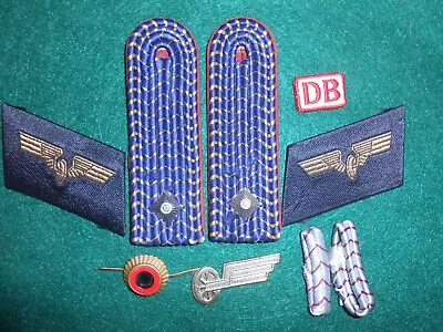 RB04 East German Railroad  Shoulder Boards & Collar Tabs Eisenbahner • $9