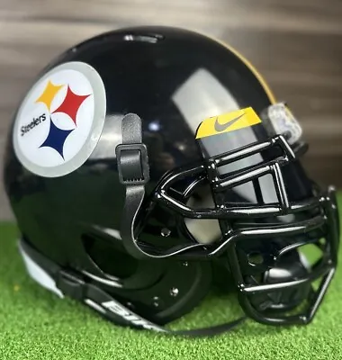 Pittsburgh Steelers Custom Full Size Football Helmet Adult Medium • $256
