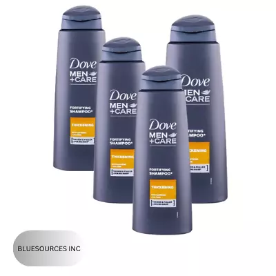 Dove Men+Care Thickening Fortifying Shampoo 4 X 400ml • £35.99