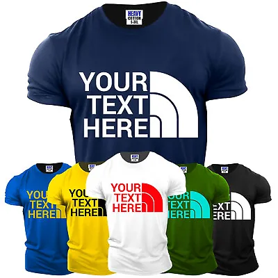 Personalized USA Your Text Custom Men's T-Shirts Funny Christmas Gift Tee S-3XL • $13.99