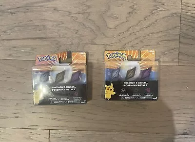 $24.99 • Buy Set Of Two (2) Pokémon Z-Crystals Steelium Z, Rockium Z, Poisonium Z
