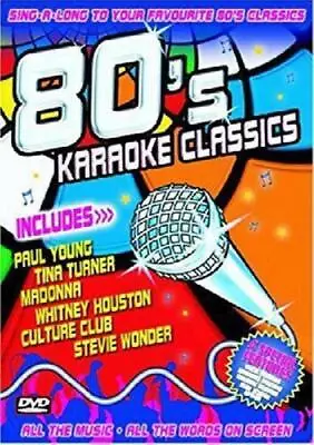 80s Karaoke Classics DVD Pop (2004) New Quality Guaranteed Reuse Reduce Recycle • £7.61