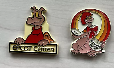 Lot Of 2 Vintage 1982 Epcot Center Figment Dragon Magnets Walt Disney Opening • $49.99