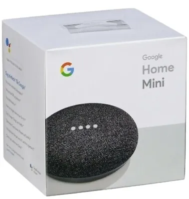 $49.50 • Buy Google Home Mini Smart Assistant - Charcoal GA00216-AU  🇦🇺 Model In Retail Box