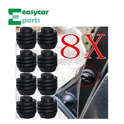 New Set Of 8 Door Stopper Rubber Door Bumper For Honda Acura 75891-SA7-000 • $10.89