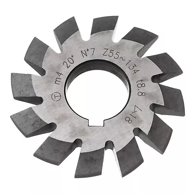 M4 No.7 20 Degree HSS Involute Gear Cutter Module Rack Milling Lathe Machine • $46.95