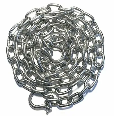 $32.99 • Buy Stainless Steel 316 Anchor Chain 4mm Or 5/32  By 6' Long With Quality Shackles