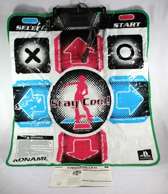 Playstation 2 Dance Dance X Revolution Mat Pad Controller Game Bundle Konami • $50