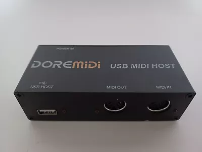 DOREMIDI UMH-10 USB MIDI Host Box 16-Channel Full Speed Standard MIDI Interface • $44.99