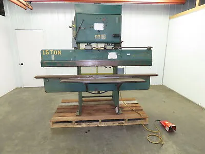 Chicago Dreis Krump 135 Mechanical Press Brake 15 Ton 7' L 3Ph 3/4Hp 2  Stroke • $6999.99