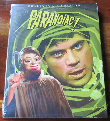 Paranoiac (1963) Blu-ray (Region A Locked) Scream Factory Hammer New Sealed • £20