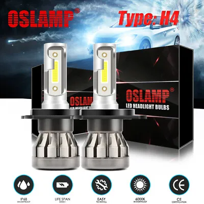 MINI H4 LED Headlight Conversion Kit 9003 1500W 225000LM 6000K HI-LO Beam Bulbs  • $23.58