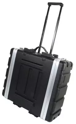 19  Rack ABS Flight Case With Trolley Handle And Wheels- 3U ABS-4UTR • £135.69