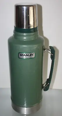 Vintage Stanley Aladdin Stainless Steel 2 Quart Vacuum Bottle Thermos AD945DH • $69