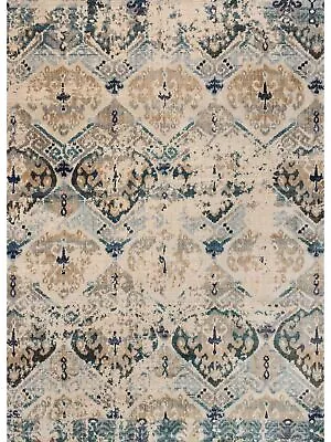 Magnolia Home/Loloi Rug Kivi Collection KV-03 Sand Ocean Power Loomed 2' X 7 • $87.50