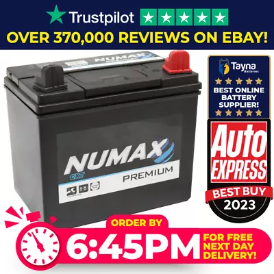 NUMAX 895 12V 24Ah 30Ah Lawnmower Battery MINI TRACTOR MOWER RIDE ON LAWN MOWER • £49.72