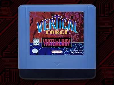 1995 Nintendo Virtual Boy Vertical Force Video Game Cartridge • $60