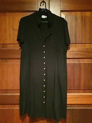 $16 • Buy Ladies Black Dress Size 18 By ASOS