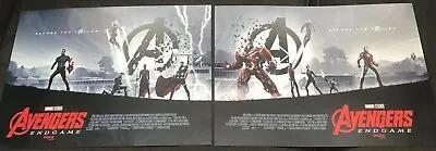PROMO AVENGERS ENDGAME OFFICIAL IMAX AMC MOVIE THEATER POSTER Set Week 1 And 2 • $4.99