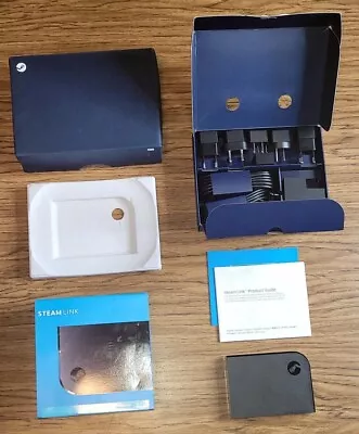Steam Link (valve) Black Model 1003 Complete In Box (manuals Cables Packaging) • $65