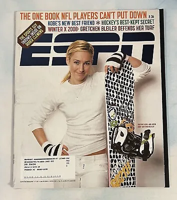 ESPN The Magazine January 2008 Gretchen Bleiler Cover • $4.49