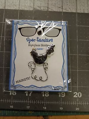 Ganz Laying Hen Chicken Magnetic Spectaculars Eyeglass Holder NEW • $5