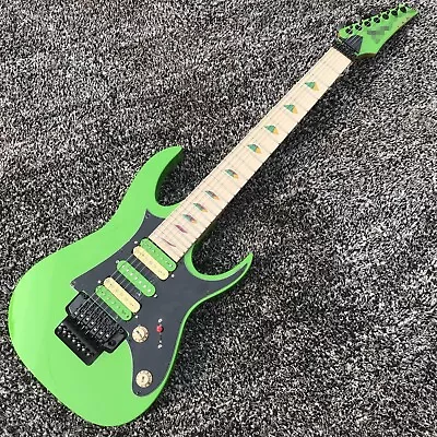 Green Electric Guitar With HSH PickupsMaple Fingerboard7 String Configuration • $459