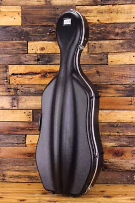 Bellafina Abs Cello Case With Wheels 1/2 Size Black Colored • $154.63