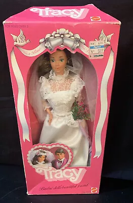 RARE Barbie Tracy She's A Bride Doll Mattel 1982 No. 4103 • $78