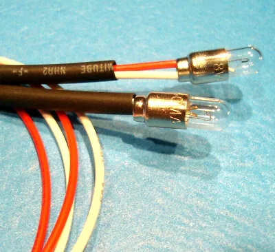 2 Wired Light Bulbs 8v 60mA Lamps For Marantz Stereo AND Dolby Light Indicators • $6.95