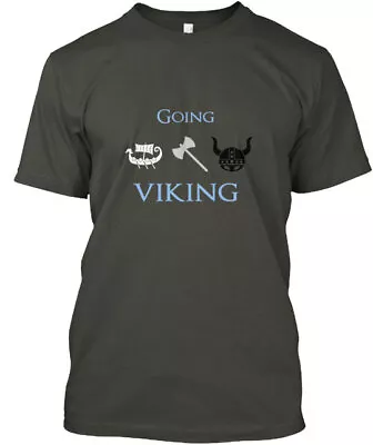 Going Viking T-Shirt Made In The USA Size S To 5XL • $18.78