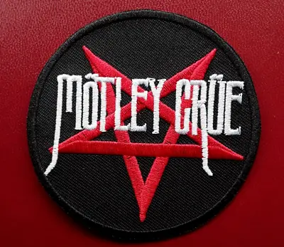 £3.99 • Buy Motley  Crue Iron Or Sew On Quality Embroidered Patch Uk Seller