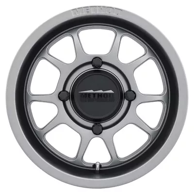 Method MR409 15x7 5+2/+38mm Offset 4x136 106.25mm CB Steel Grey Wheel • $228.24