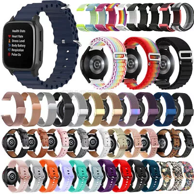 22mm Leather Metal Watch Strap Band For Xiaomi Mi Watch S2 S1 Active Pro Color 2 • £9.55