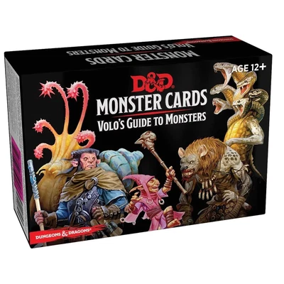 $39.59 • Buy D&D Spellbook Cards Volos Guide To Monsters Deck