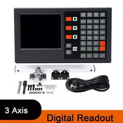 Digital Linear Scale 3 Axis Readout DRO Display Kit CNC Milling Lathe • $87