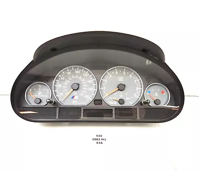✅ 01-06 OEM BMW E46 M3 Instrument Cluster Guage Speedometer Manual MT MPH * • $464.95