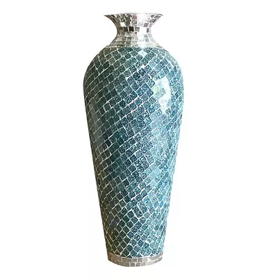 DecorShore Mosaic Vase Floor Vase 20” Accent Tall Vase • $109.99