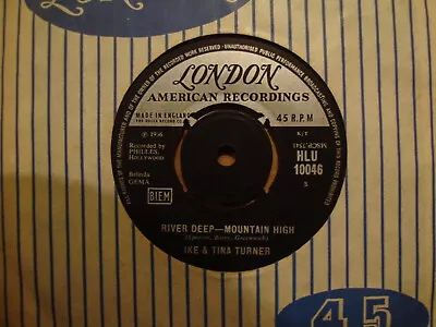 Ike And Tina Turner  River Deep-mountain High  London Records 1966 Ex • £2.99