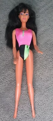Vintage Beach Blast Barbie Miko With Orginal Swimsuit 1989 • $15