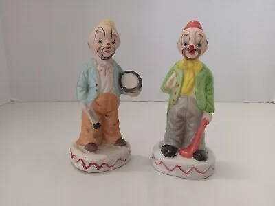 Vintage HOBO Clown Figurines Lot Of 2 Great Condition 5  • $11.99