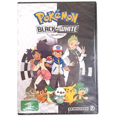 Pokemon: Black & White Collection 2 (Region 4 DVD) 3 Discs New & Sealed • $11.99