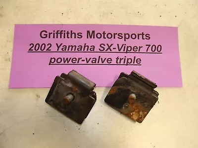 2002 YAMAHA 700 Pv Triple SXViper SX Viper SXV Rear Rubber Motor Mount Dampers • $28