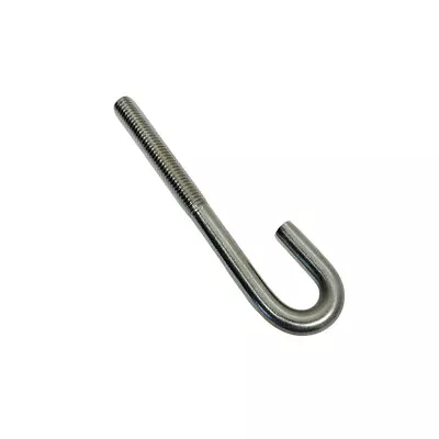 Marine Boat 3/8  X 5  J Bolt Spring Hook J-Bolt J Hook Stainless Steel T316  • $8.50