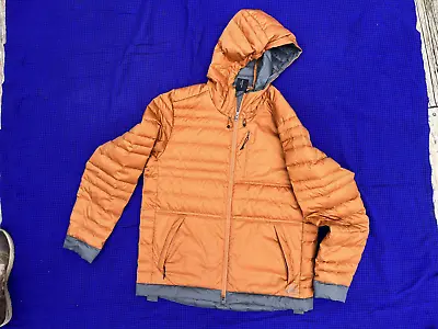 Prana Hooded Down Jacket Men's L Barely Worn • $40
