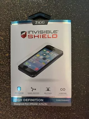 ZAGG - Invisible Shield - Screen Protector - For IPhone 5/5S/5C - Item#1453 • $7.50