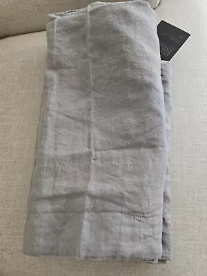 Restoration Hardware STONEWASHED BELGIAN FLAX LINEN Euro Shams ~Set/2~ Fog NWT • $99.99