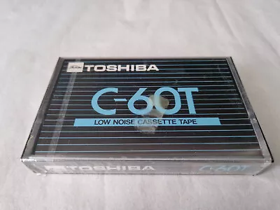 Toshiba C-60t - Blank Audio Cassette - Japan 1973 - New & Sealed • £8