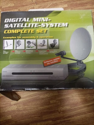 £15 • Buy Digital Mini Satellite System For Caravan Camping (missing Remote/dish Stand)